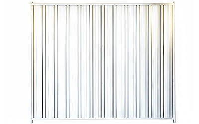 Bauzaun Metallwand